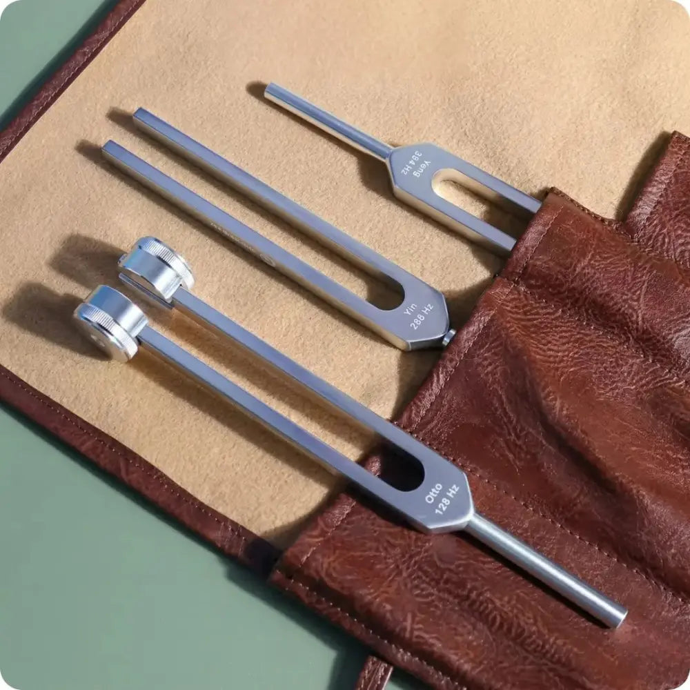 Tuning Fork Set: Anxiety, Sleep & Pain Relief