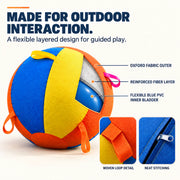 Durable outer cover and inner ball construction