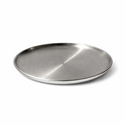 8" Stainless Steel Candle Plate | Decorative Coaster & Wax Tray