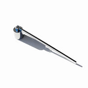 Silver stainless steel candle snuffer