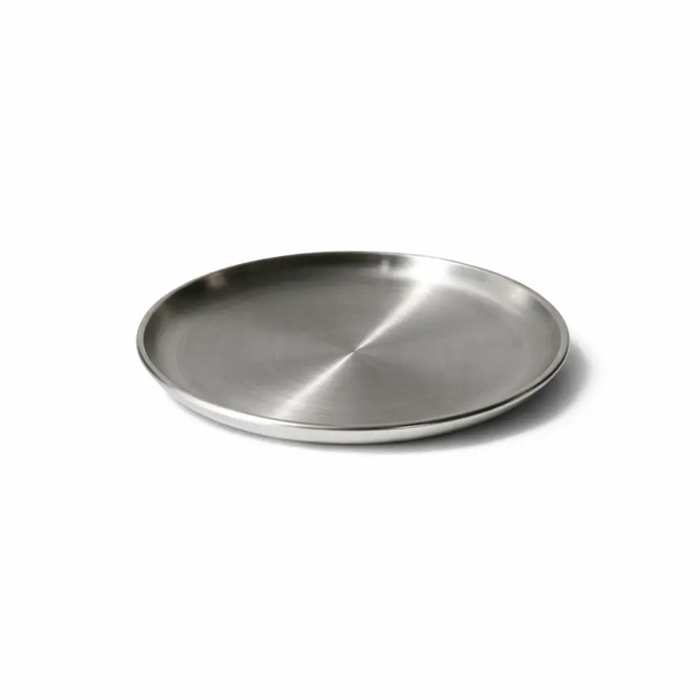 5.5" Stainless Steel Candle Plate | Small Decorative Coaster & Wax Tray
