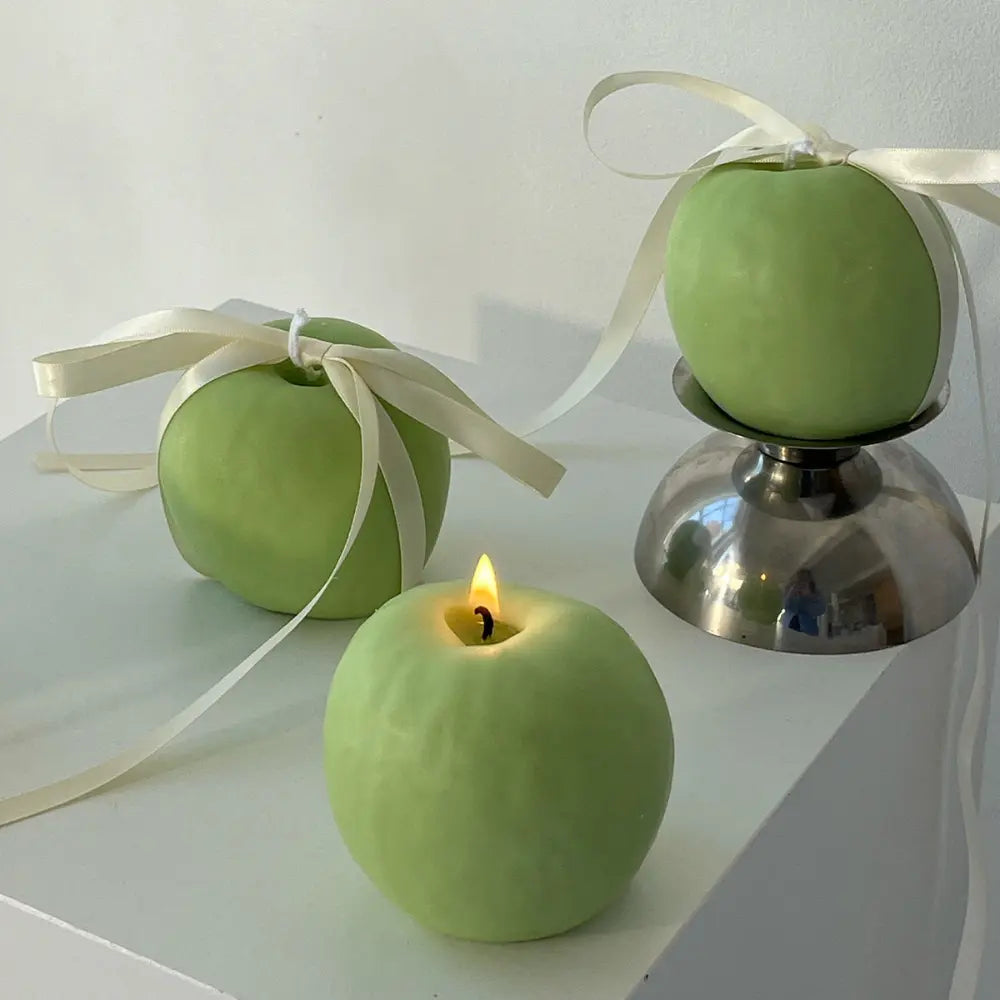Green Apple Candle | Crisp Apple Harvest Scented