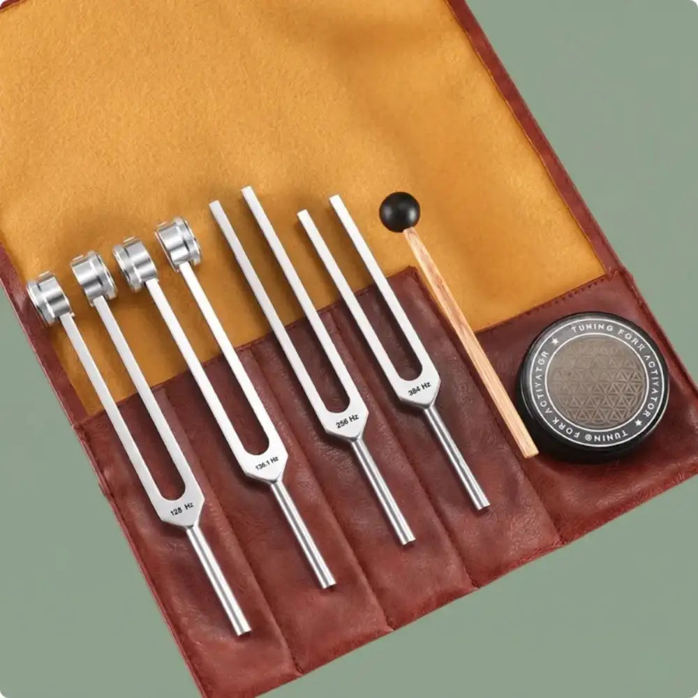 Tuning Fork Set: Anxiety, Sleep & Pain Relief