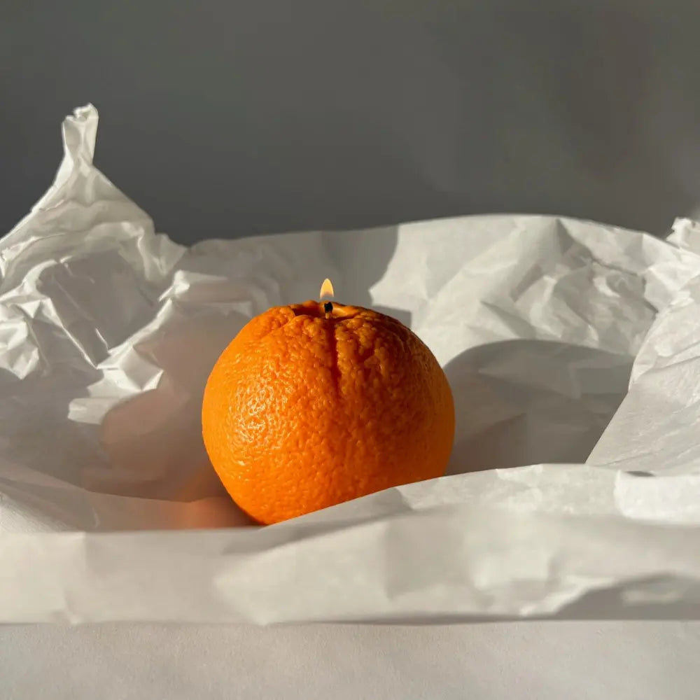 Navel Orange Candle | Fresh Blood Orange Scented