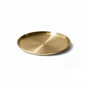 5.5" Stainless Steel Candle Plate | Small Decorative Coaster & Wax Tray