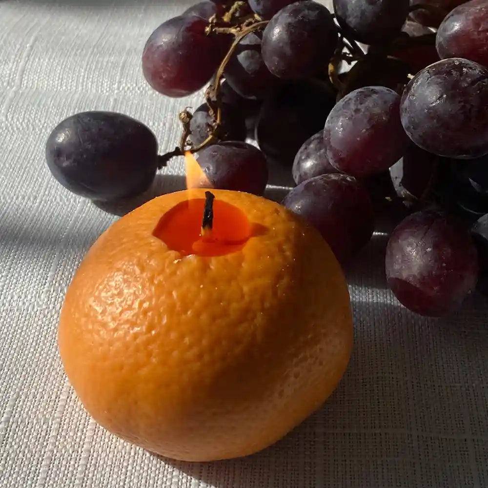 Navel Orange Candle | Fresh Blood Orange Scented