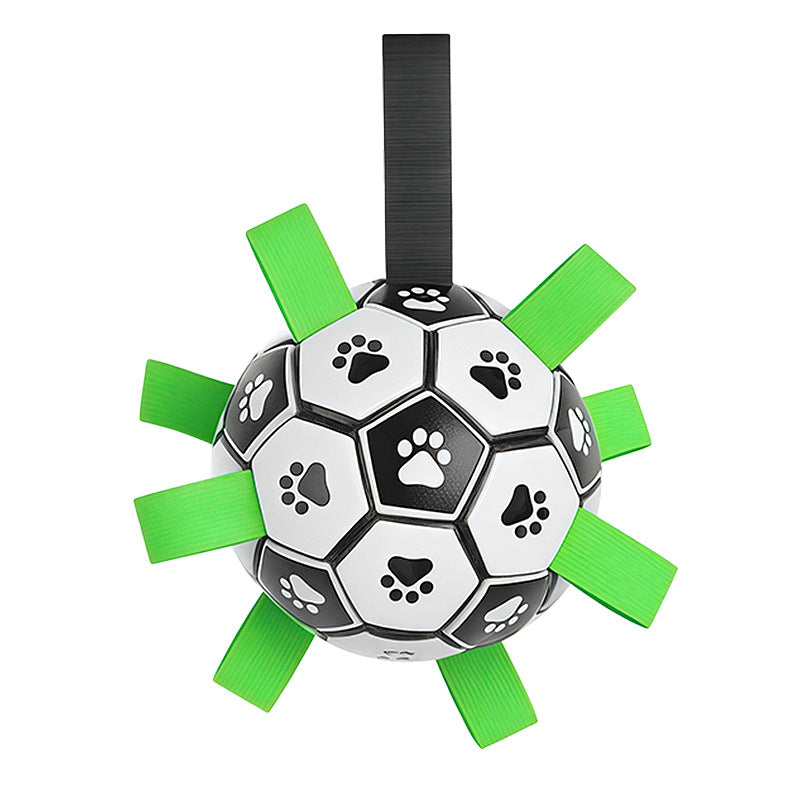 nyvose Grab Tab Soccer Ball with reinforced grab tabs