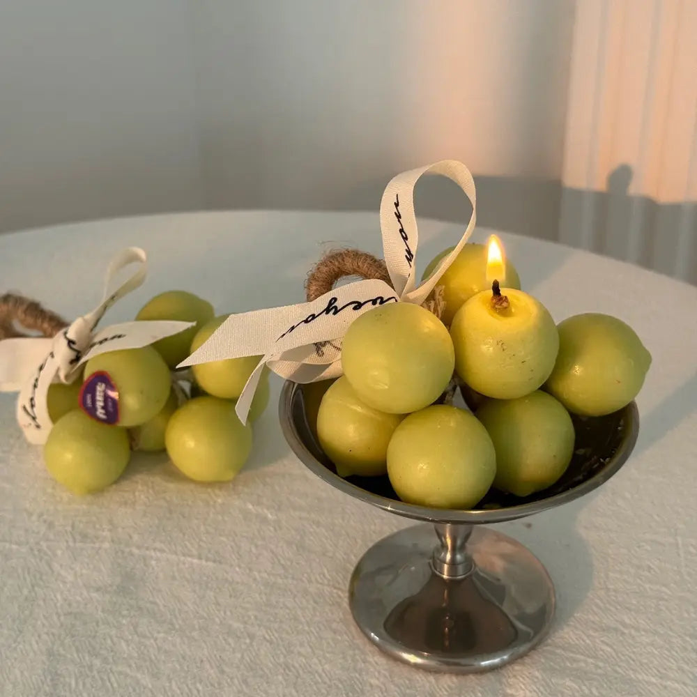 NYVOSE Green Grape Bunch Candle — product image 7